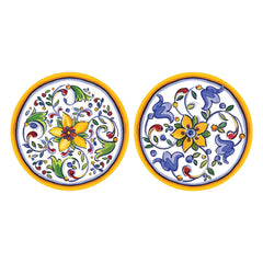Capri Decorative Double-Sided Paper Coasters (Pack of 20)