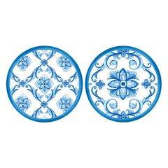 Mallorca Decorative Double-Sided Paper Coasters (Pack of 20)