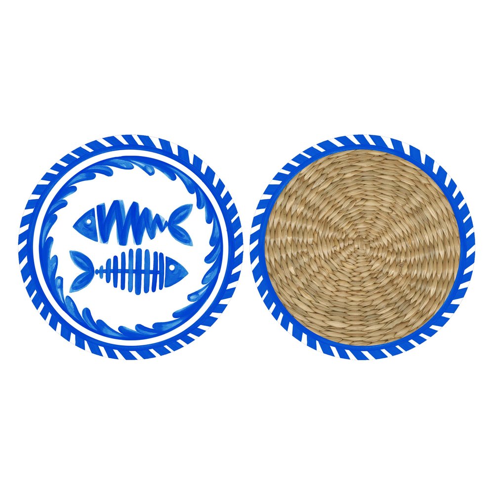 Mediterraneo Decorative Double-Sided Paper Coasters