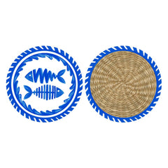 Mediterraneo Decorative Double-Sided Paper Coasters