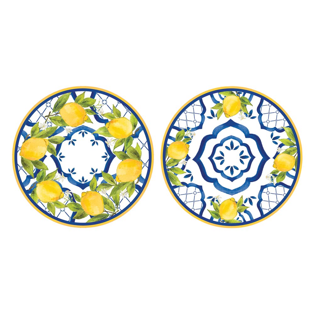 Palermo Decorative Double-Sided Paper Coasters (Pack of 20)
