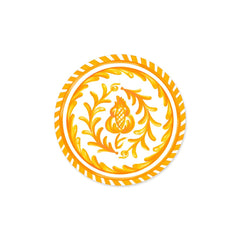 Sicily Orange Decorative Double-Sided Paper Coasters