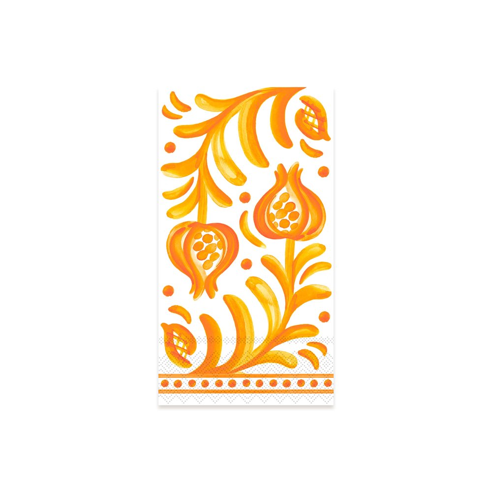 Sicily Orange Guest Napkins