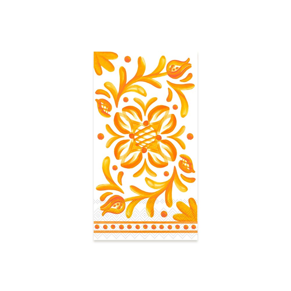 Sicily Orange Guest Napkins