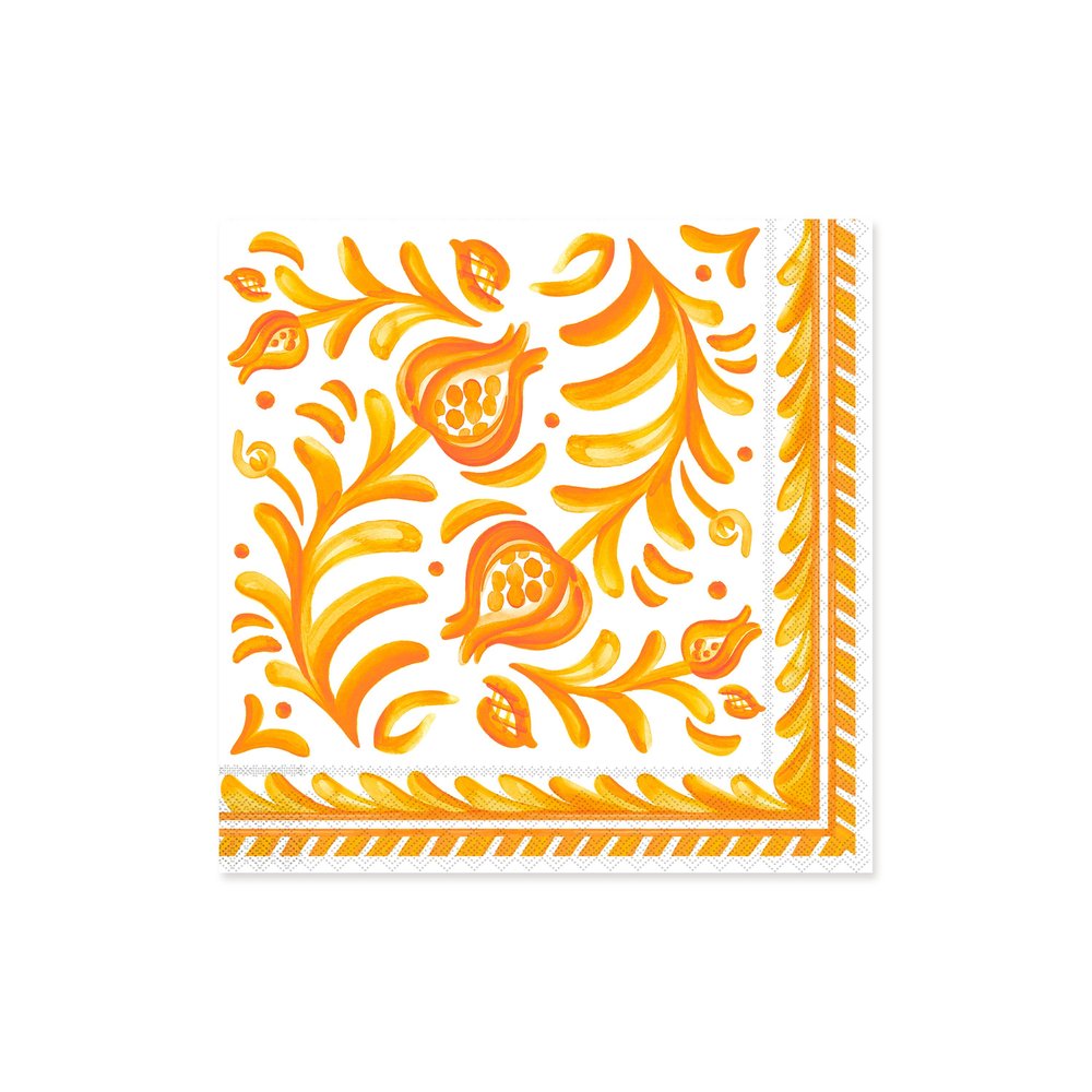 Sicily Orange Dinner Napkins