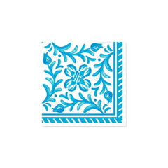 Sicily Teal Cocktail Napkins
