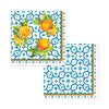 Valencia Decorative Napkin Holder & Cocktail Napkins Gift Set