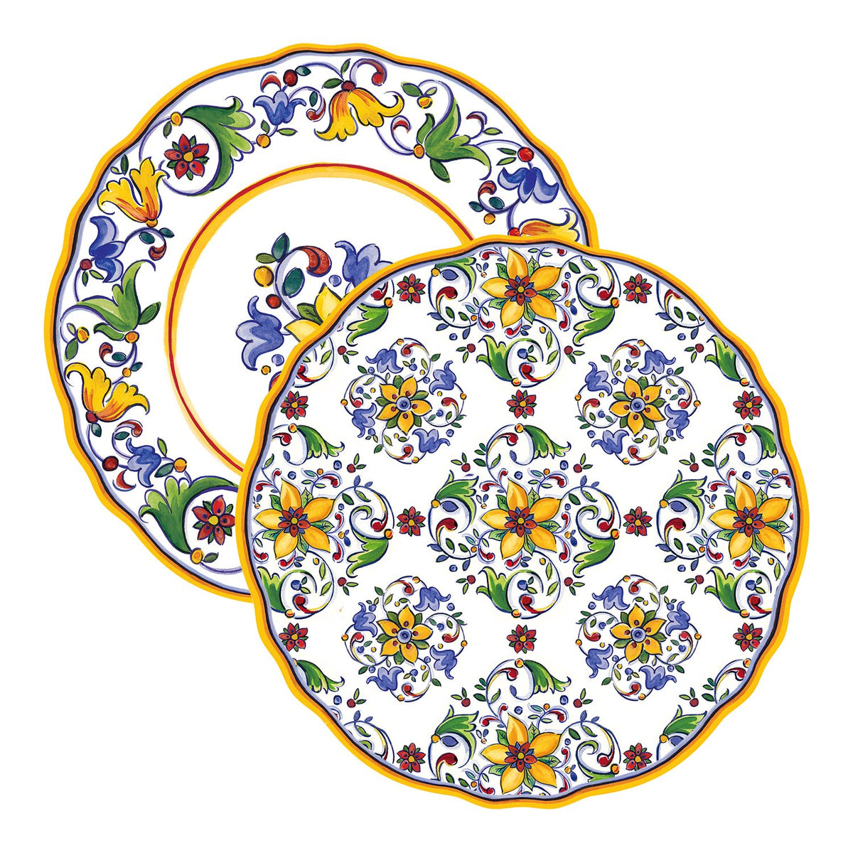Capri Scalloped Charger Placemats 15" (Pack of 20)
