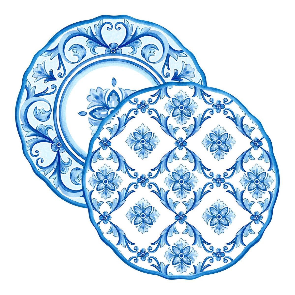 Mallorca Scalloped Charger Placemats 15" (Pack of 20)