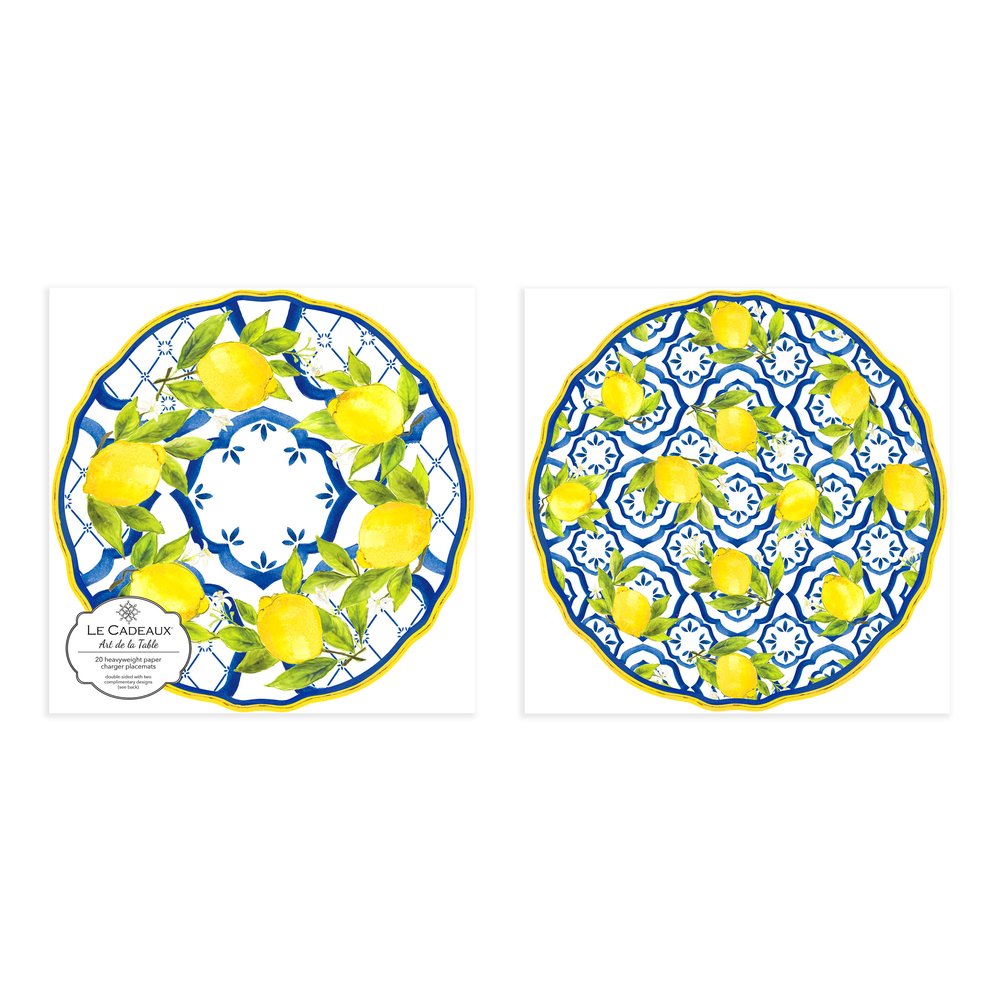 Palermo Charger Placemats (Pack of 20)