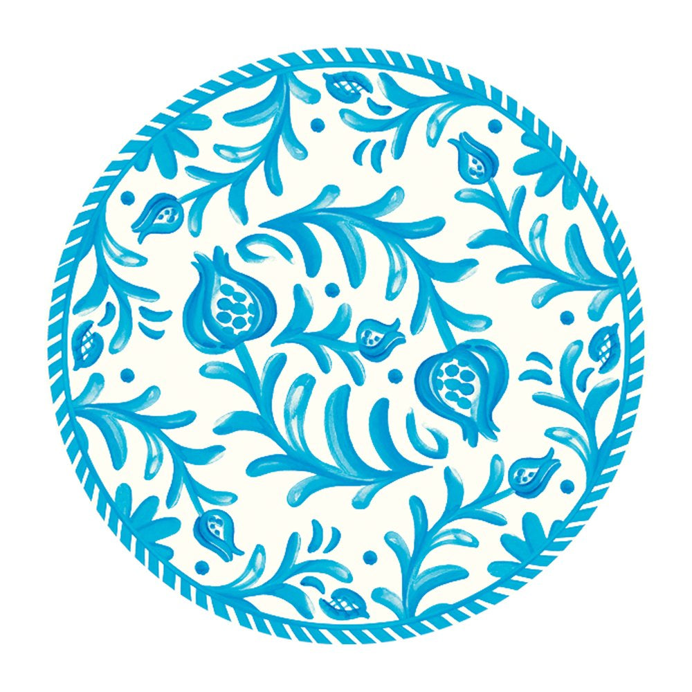 Sicily Teal Charger Placemats