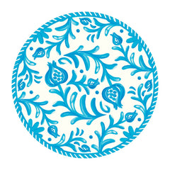 Sicily Teal Charger Placemats