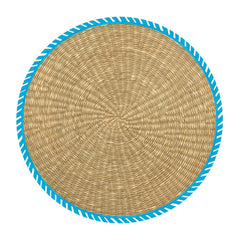 Sicily Teal Charger Placemats
