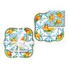Valencia Decorative Napkin Holder & Cocktail Napkins Gift Set