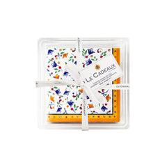 Capri Cocktail Napkins (Pack of 30) & Acrylic Holder Gift Set