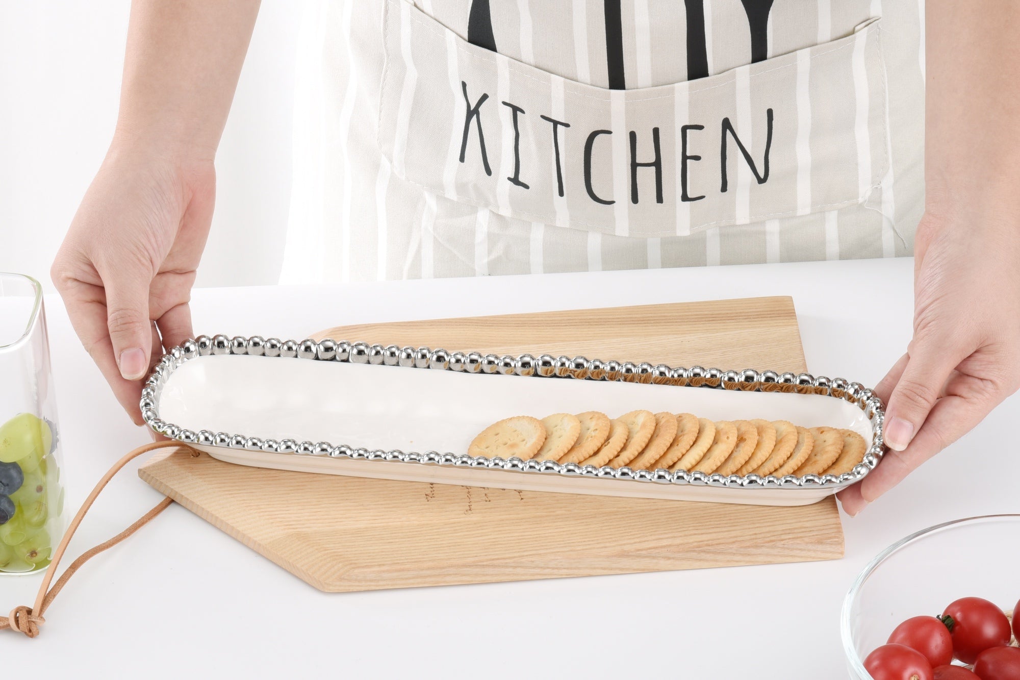 Salerno Cracker Tray
