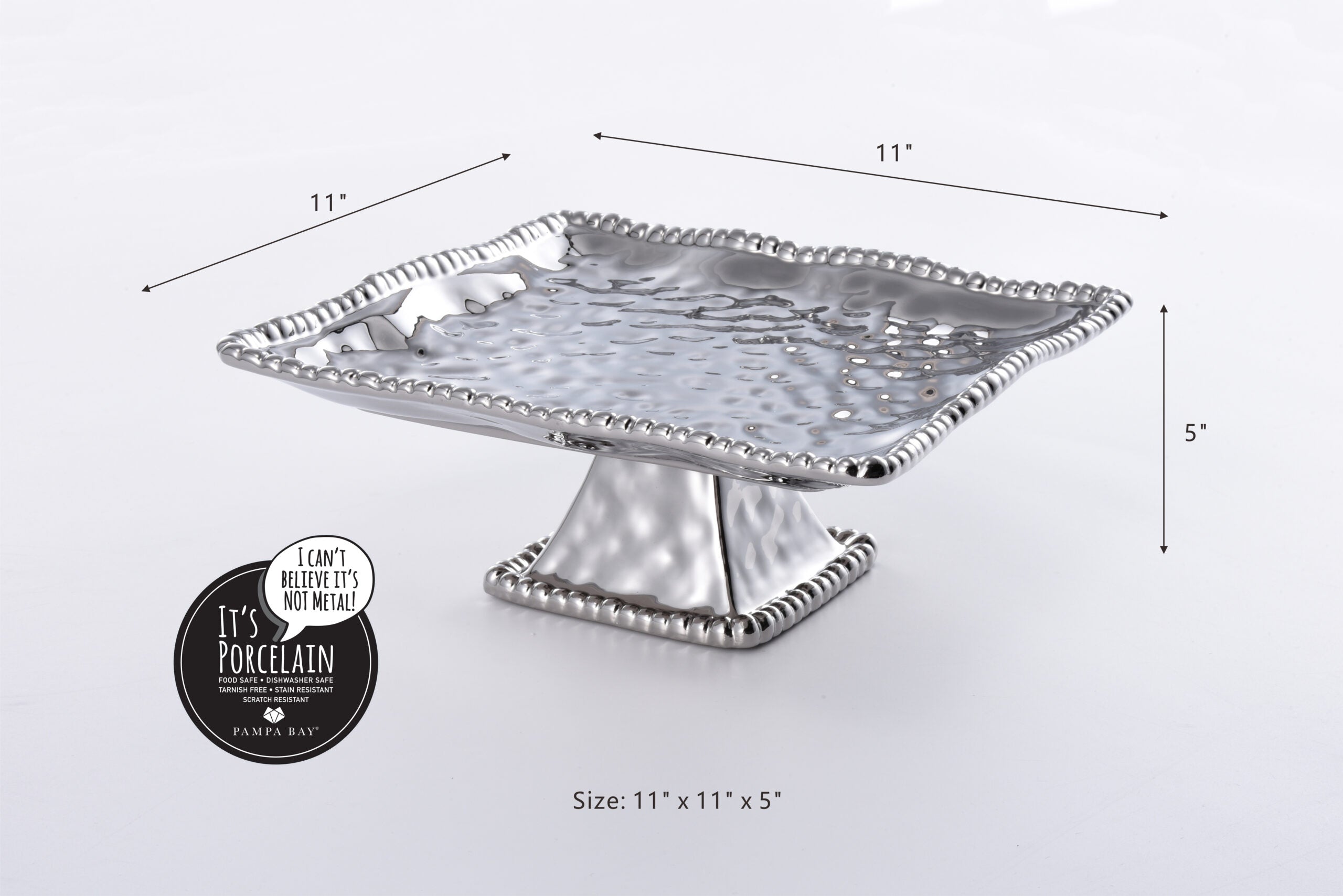 Verona Square Cake Stand