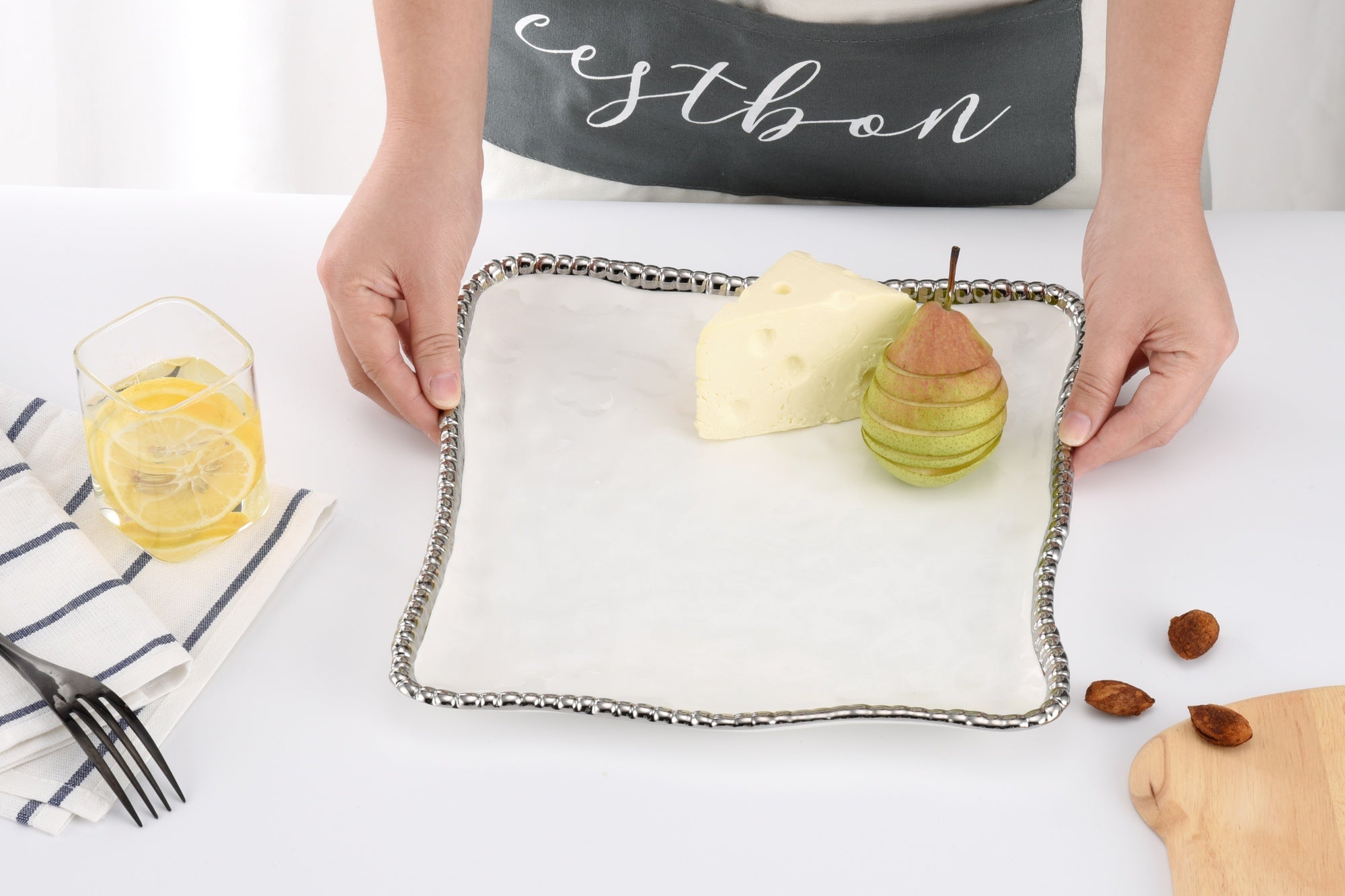 Salerno Square Serving Platter