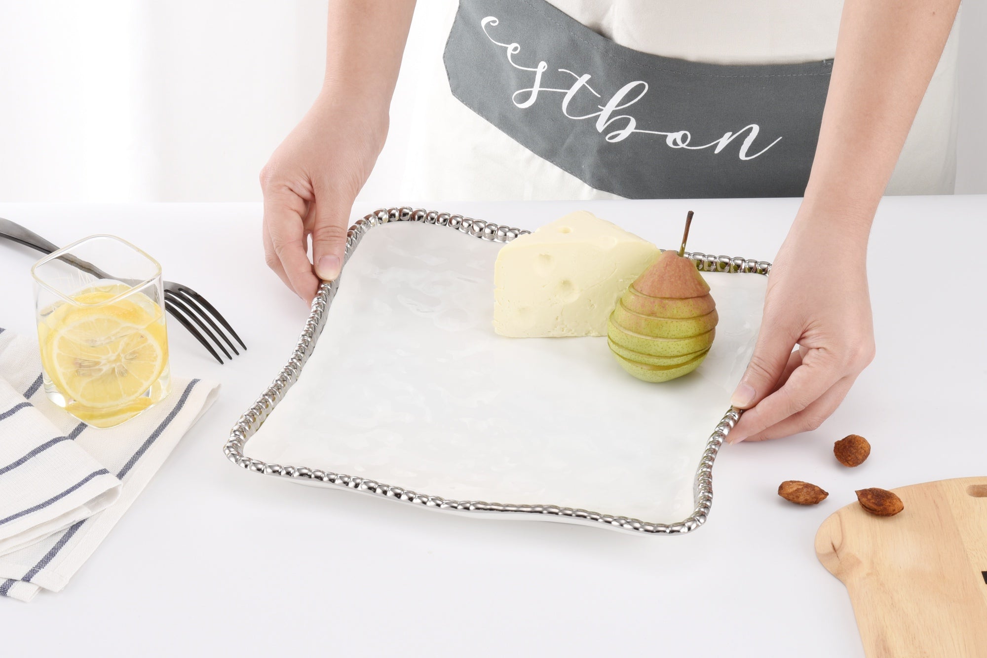 Salerno Square Serving Platter