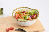 Golden Salerno Medium Salad Bowl