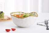 Golden Salerno Medium Salad Bowl