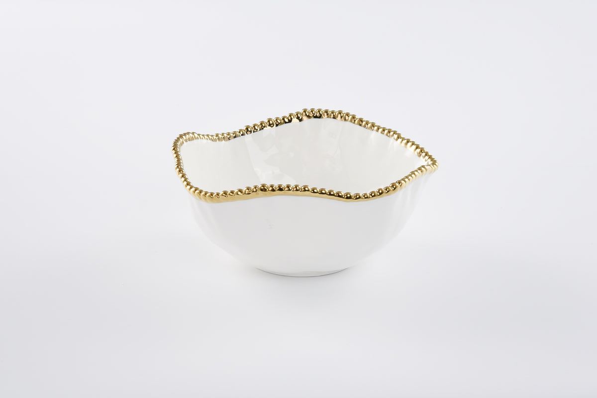 Golden Salerno Large Salad Bowl