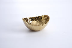 Golden Millennium Medium, Gold Oval Bowl