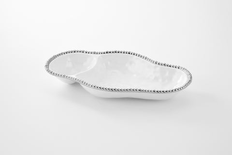 Salerno 2 Section Serving Piece