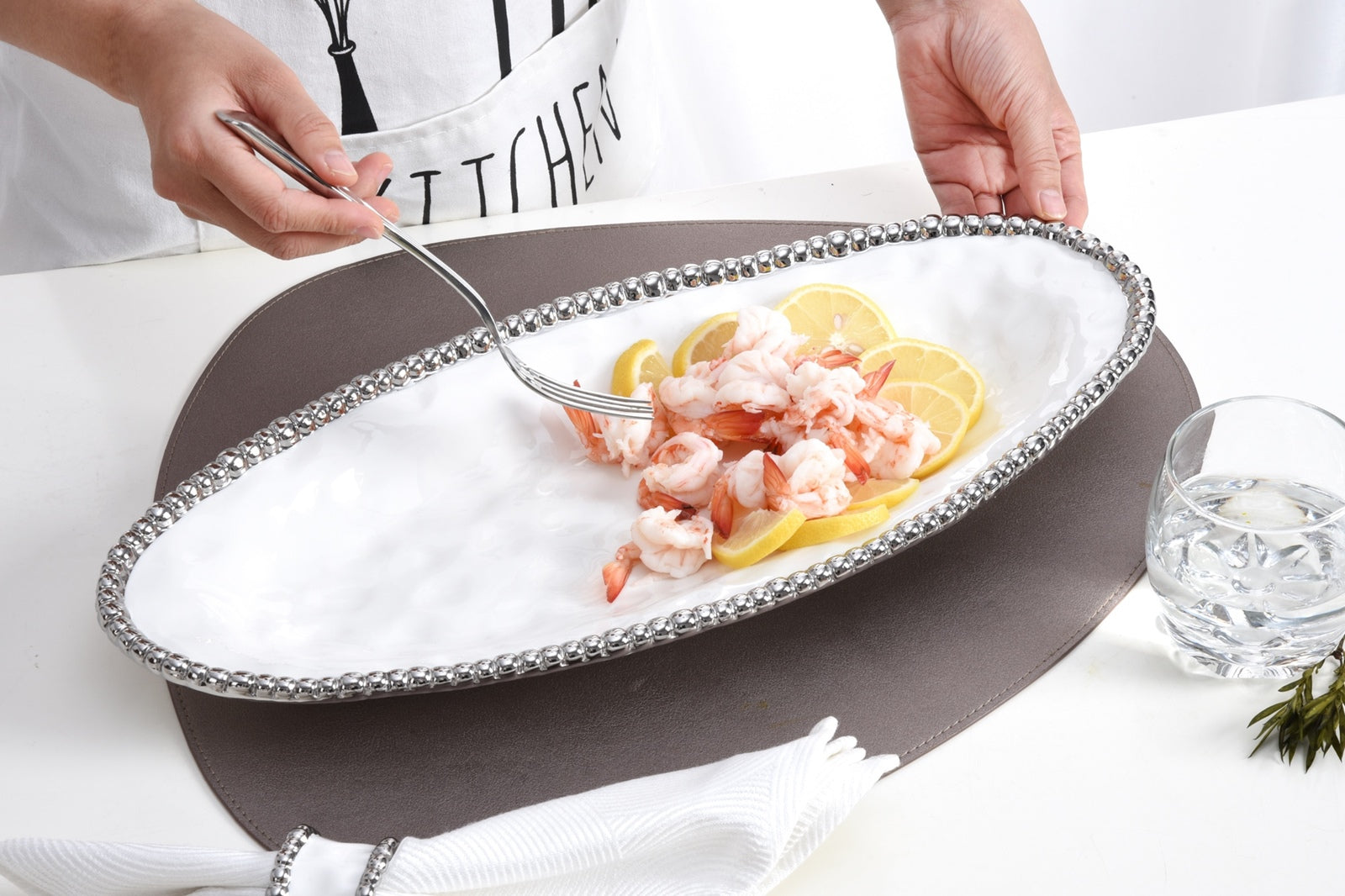 Salerno Oval Serving Piece