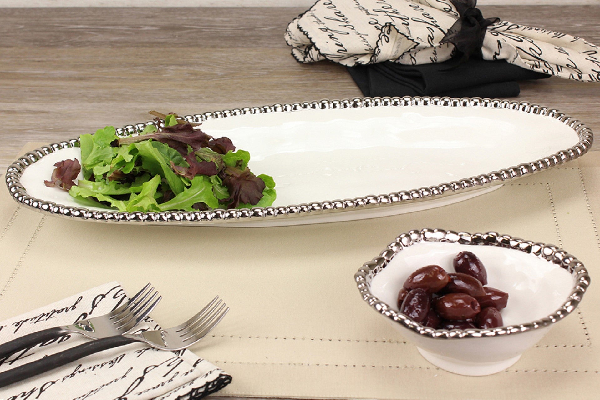 Salerno Oval Serving Piece