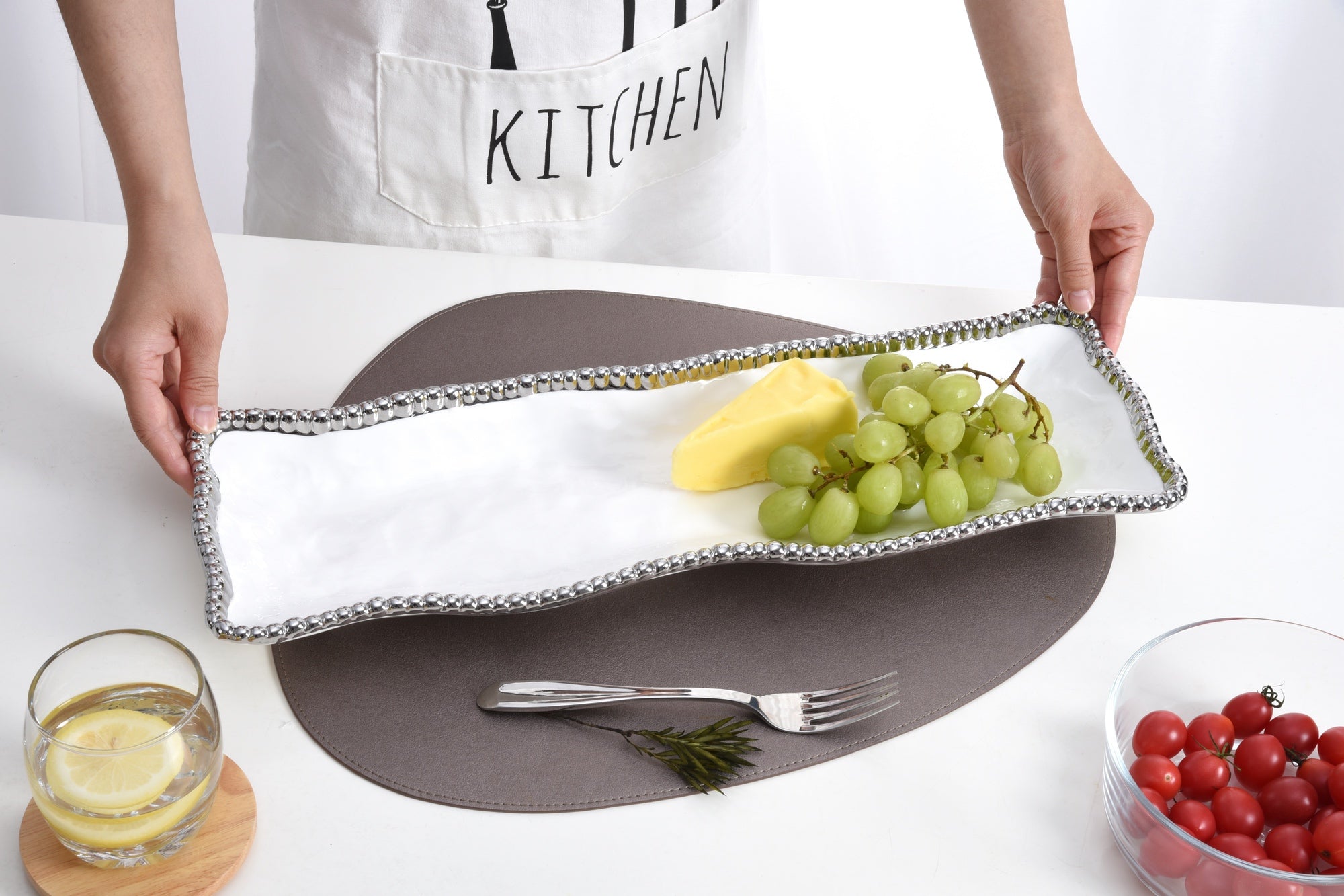 Salerno Rectangular Serving Piece