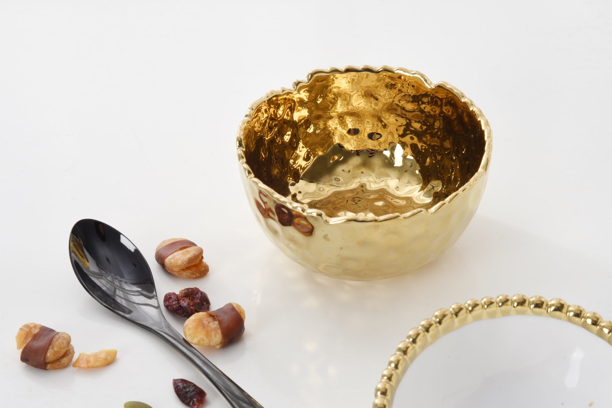 Golden Millennium Gold Snack Bowl