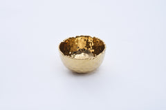 Golden Millennium Gold Snack Bowl