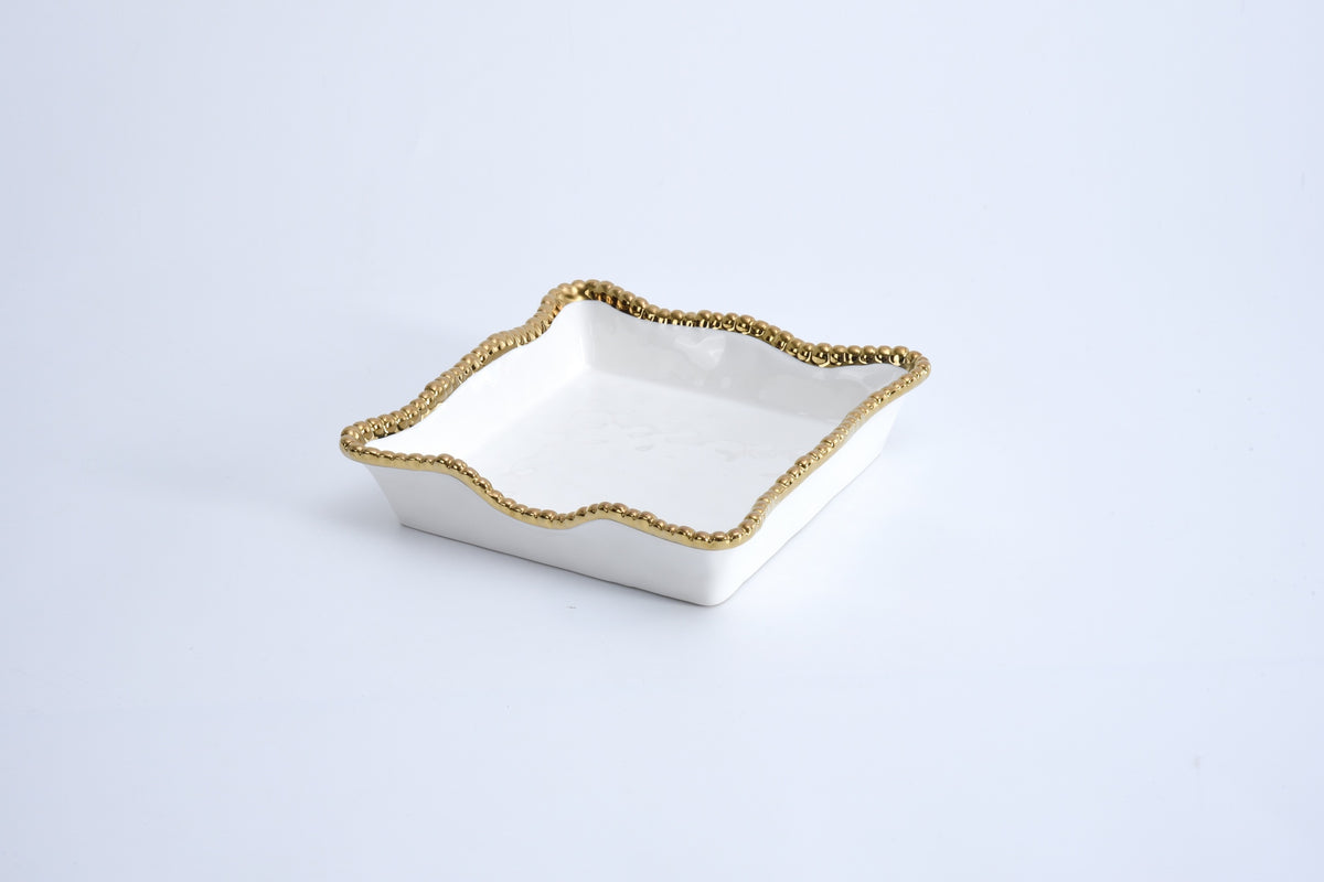 Golden Salerno Luncheon Napkin Holder