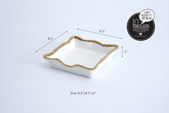 Golden Salerno Luncheon Napkin Holder