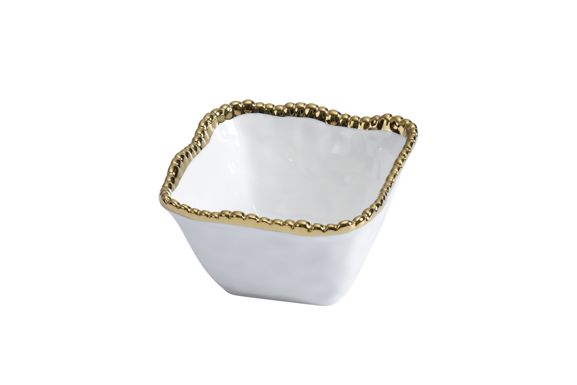 Golden Salerno Square Snack Bowl