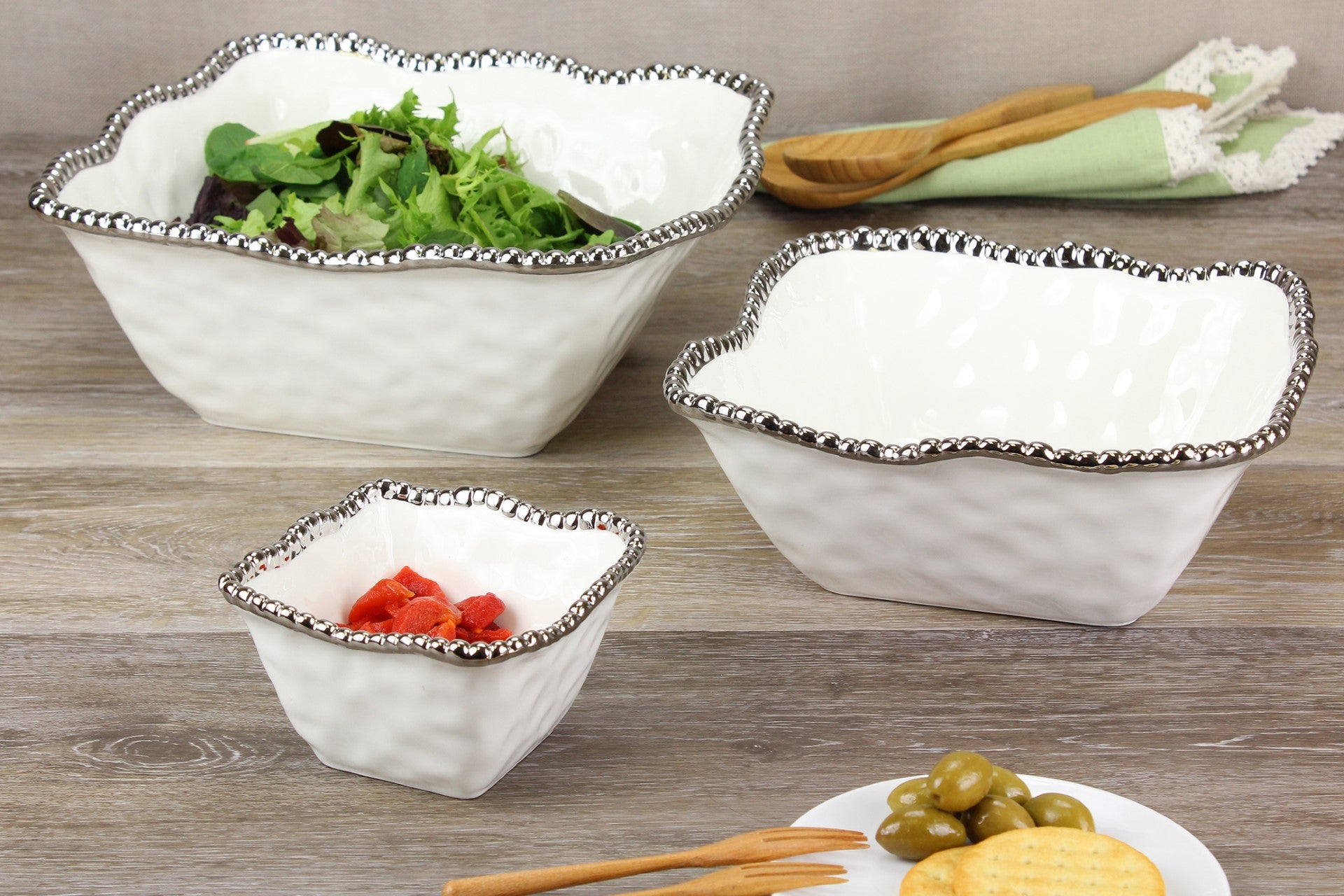 Salerno Medium Square Bowl