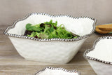 Salerno Large Square Salad Bowl