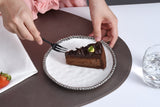 Salerno Round Appetizer/dessert Plate
