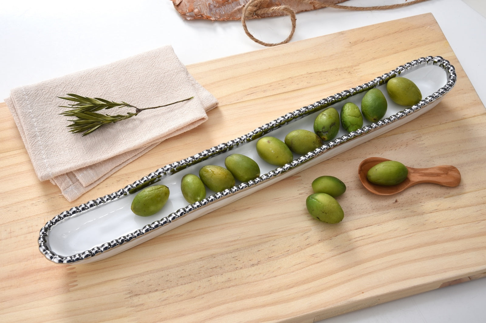 Salerno Olive Serving Dish