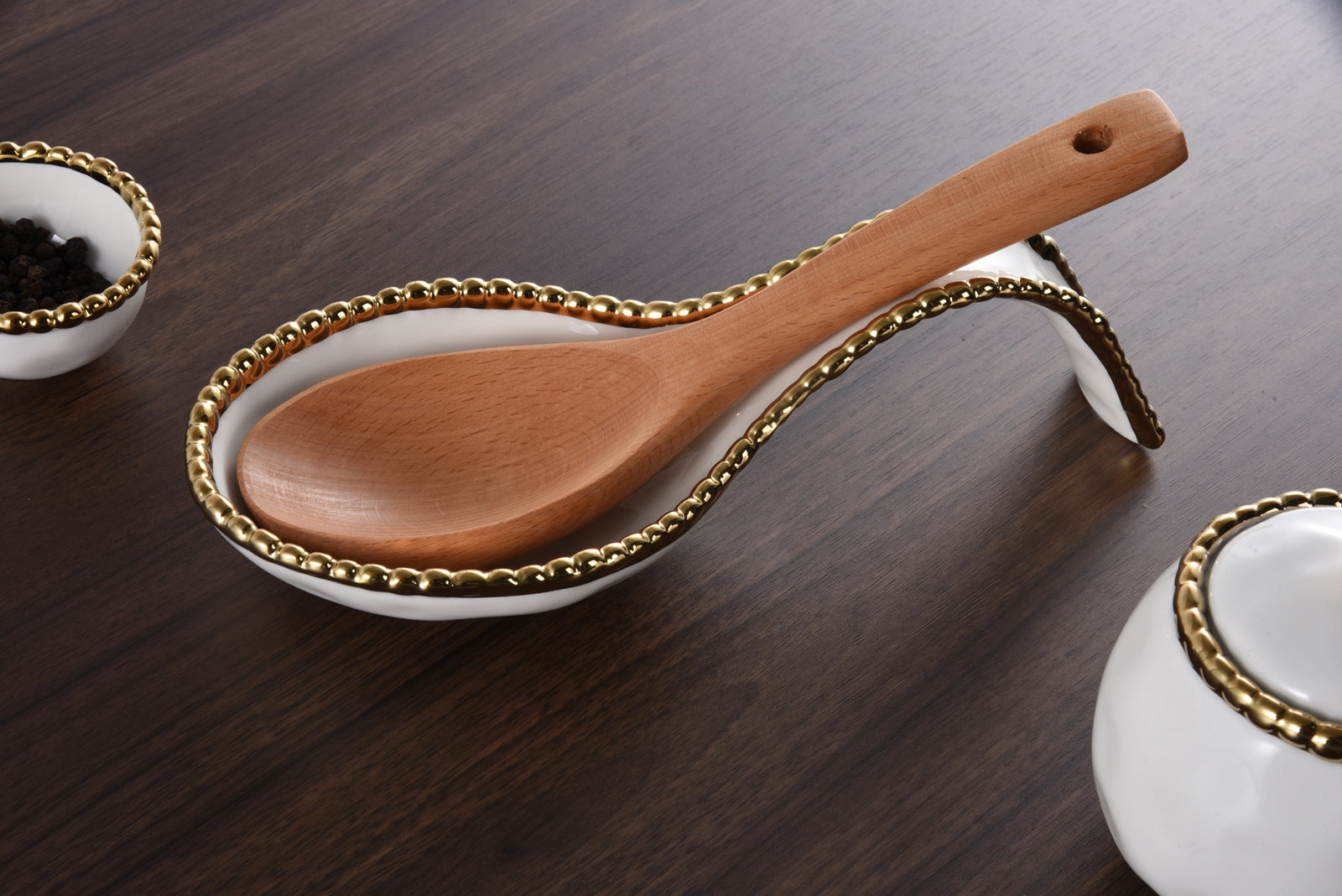 Golden Salerno Spoon Rest