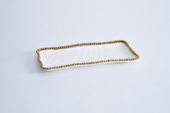 Golden Salerno Medium Rectangular Tray