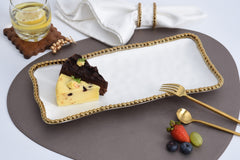 Golden Salerno Medium Rectangular Tray