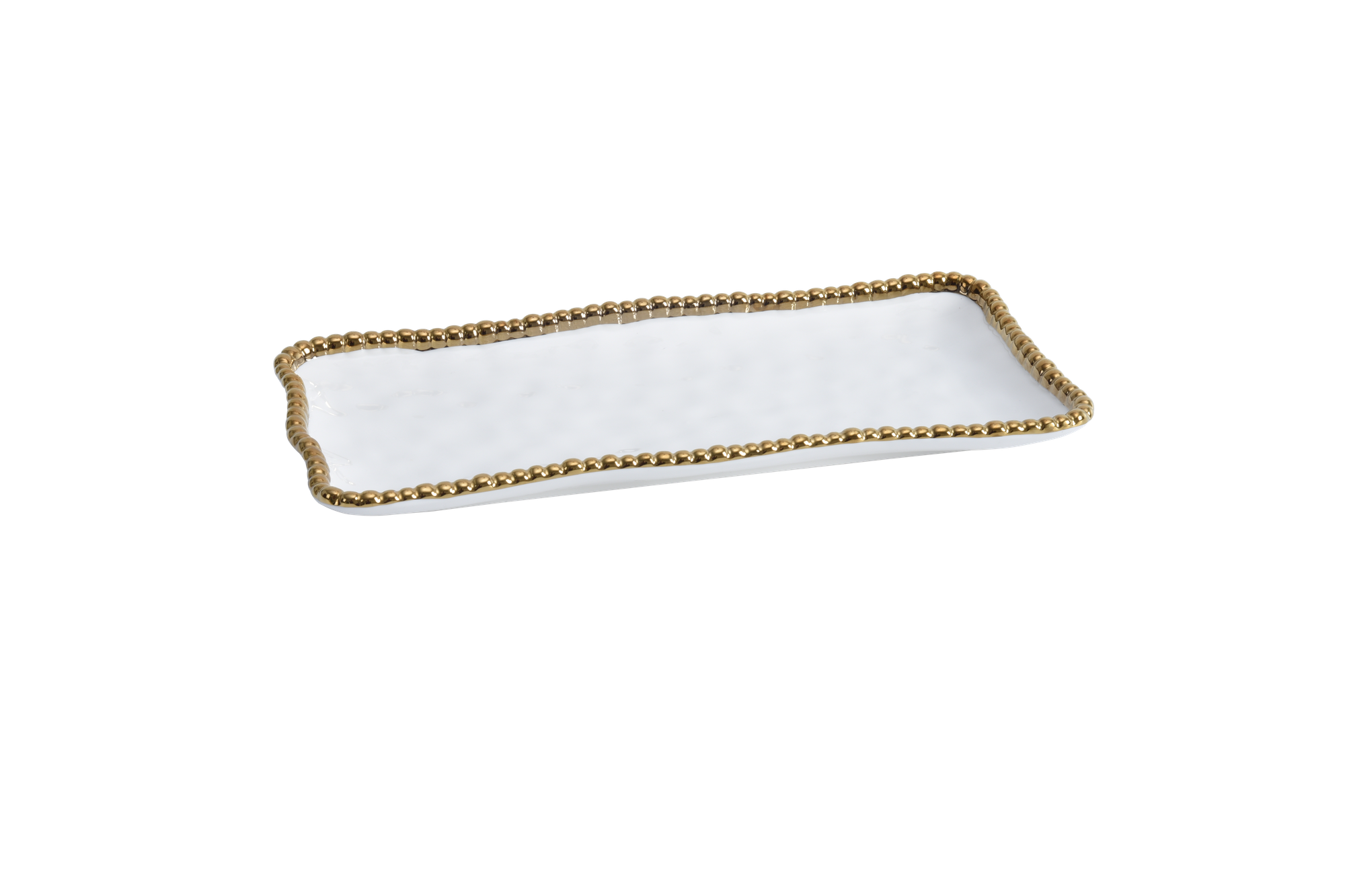 Golden Salerno Medium Rectangular Tray