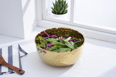 Golden Millennium Large, Gold Round Bowl