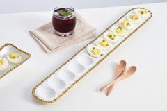 Golden Salerno Deviled Egg Tray