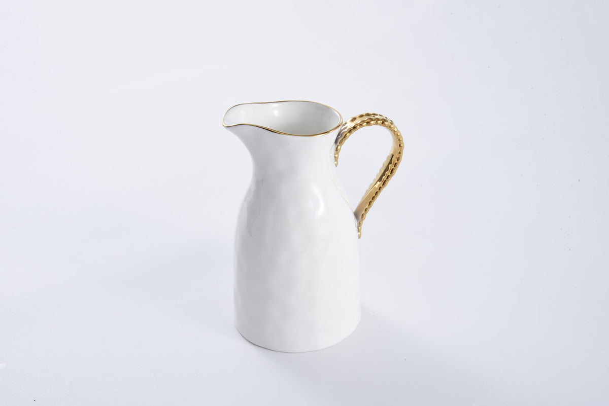 Golden Salerno Water Pitcher