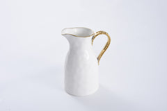 Golden Salerno Water Pitcher