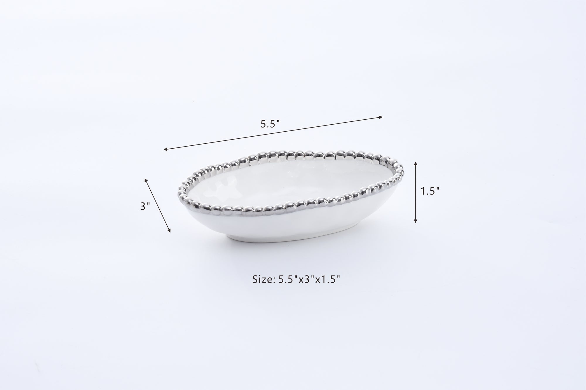 Salerno Long Condiment Bowl