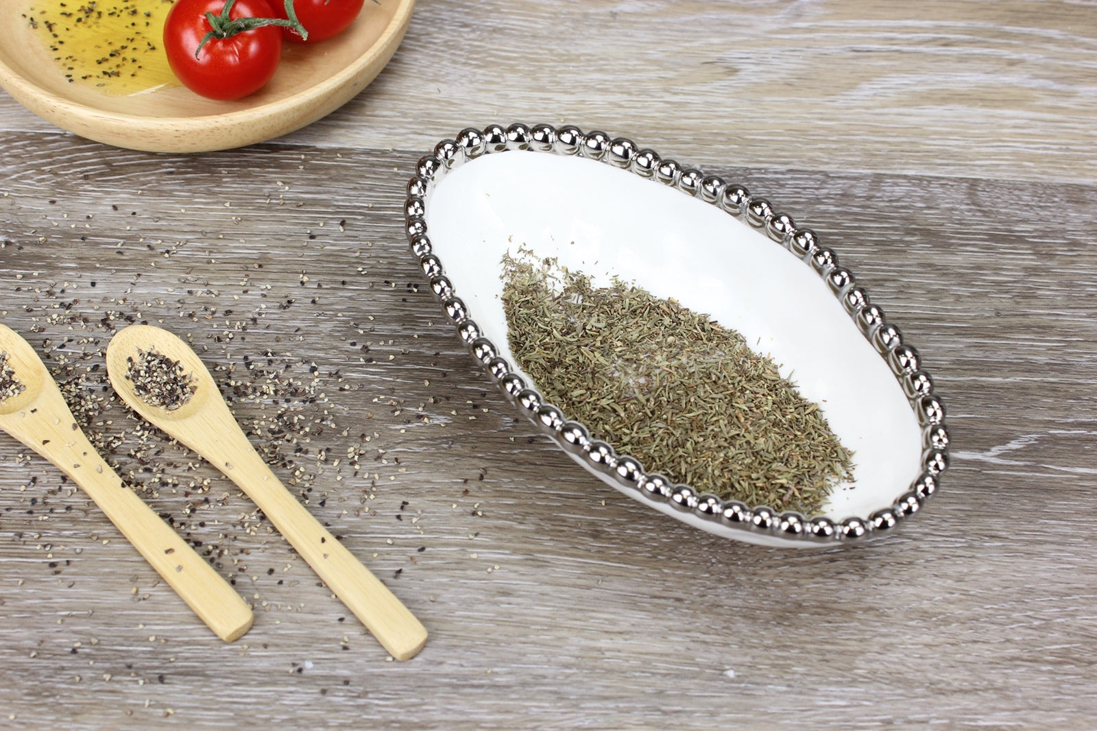 Salerno Long Condiment Bowl
